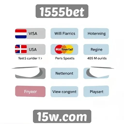 Métodos de pagamento aceitos na plataforma 1555bet